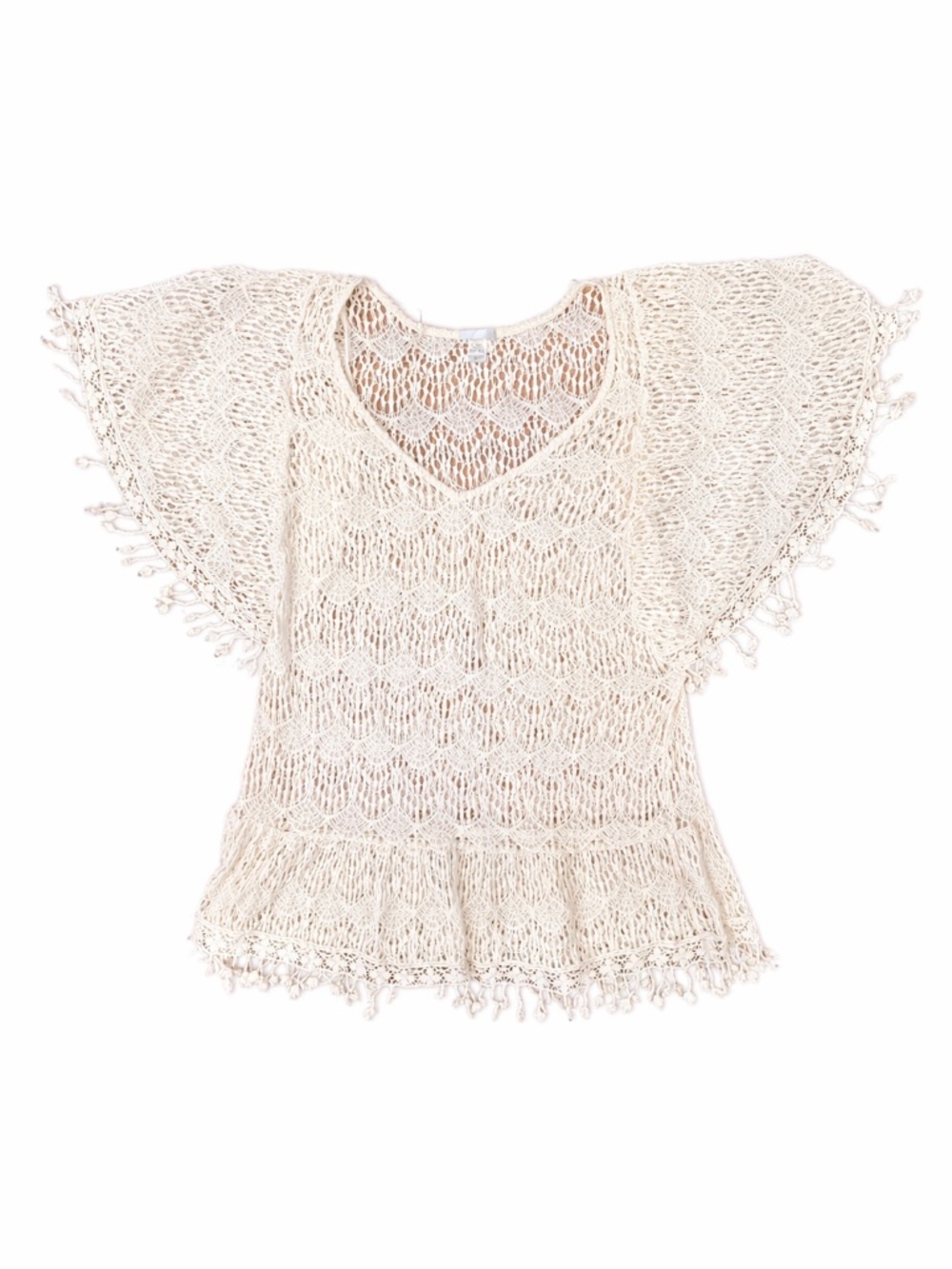 Eberjey Free Spirit Malena Lace Cover Up Tassels